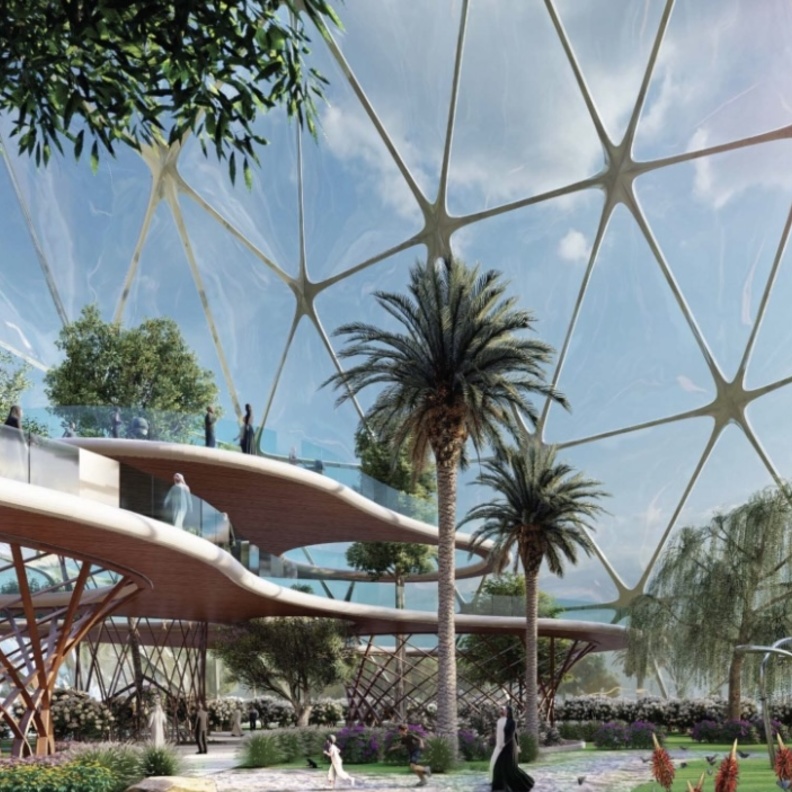 حديقة الملكة سلمان - المصدر RCRC