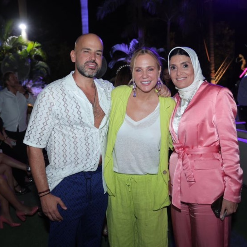 شيرين رضا والنجوم يشاركون المطرب أبو الاحتفال بألبومه الجديد.. بالصور