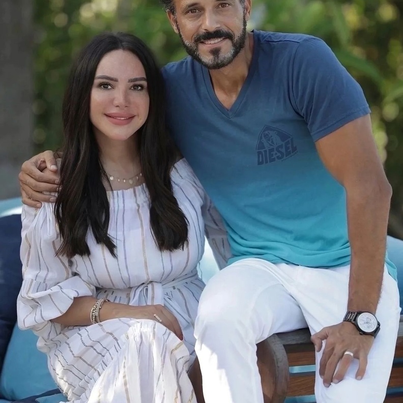 إنجي علاء ويوسف الشريف