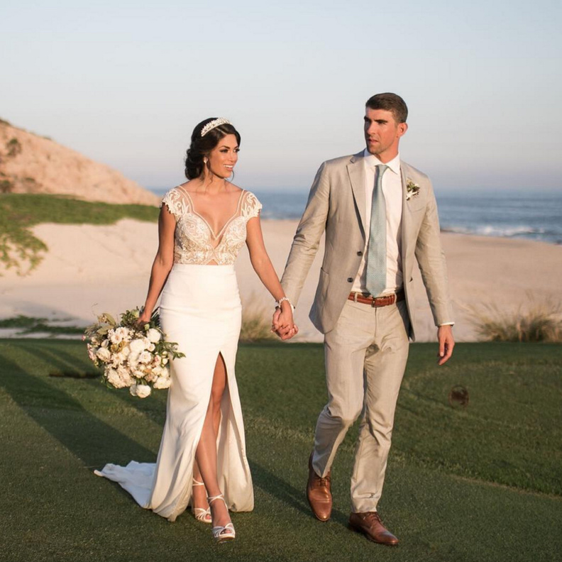 حفل زفاف مايكل فيلبس Michael Phelps ونيكول جونسون Nicole Johnson في منتجع والدورف أستوريا A Waldorf Astoria Resort