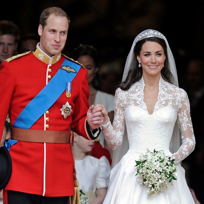 اطلالة العروس في الزفاف الملكي البريطاني لها قواعدها الخاصة