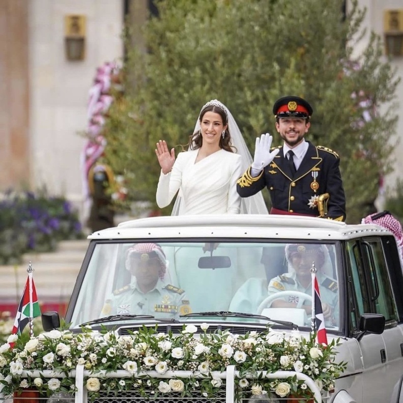 حفل زفاف ولي العهد الاردني