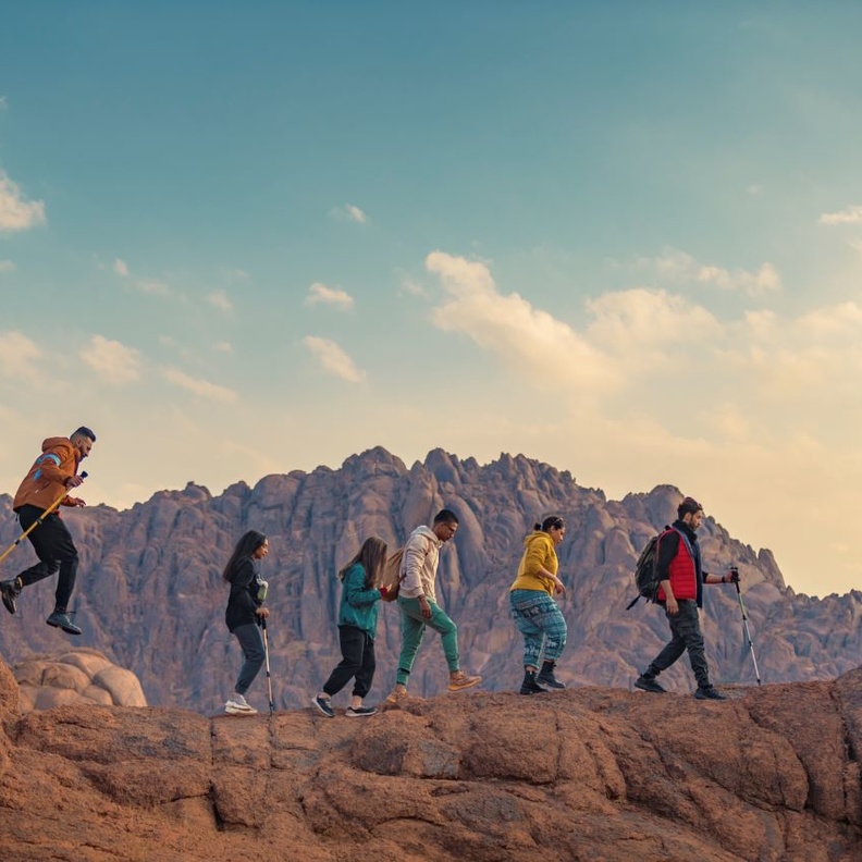 أبرز 5 مسارات لممارسة رياضة "الهايكنج" في المملكة