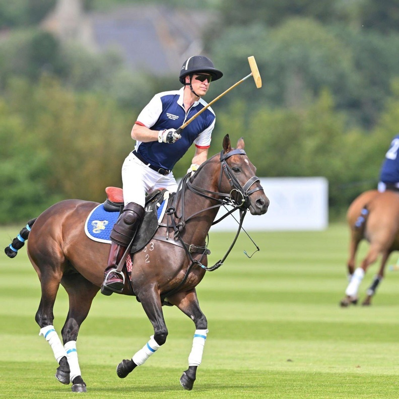 شارك الأمير وليام في تحدي كأس Out-Sourcing Inc. Royal Charity Polo Cup الخيري للبولو لعام 2023