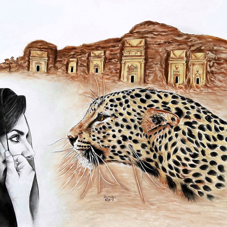 ريشة سعودية تنبض بالإبداع.. "هي" تحاور الفنان الموهوب طارق بلدينا