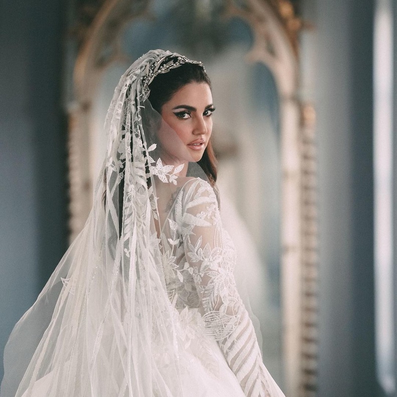 مجوهرات درة في حفل زفافها