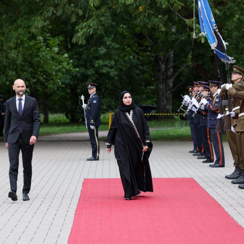 "نسرين الشبل" تقدم أوراق اعتمادها سفيرة غير مقيمة لدى جمهورية إستونيا