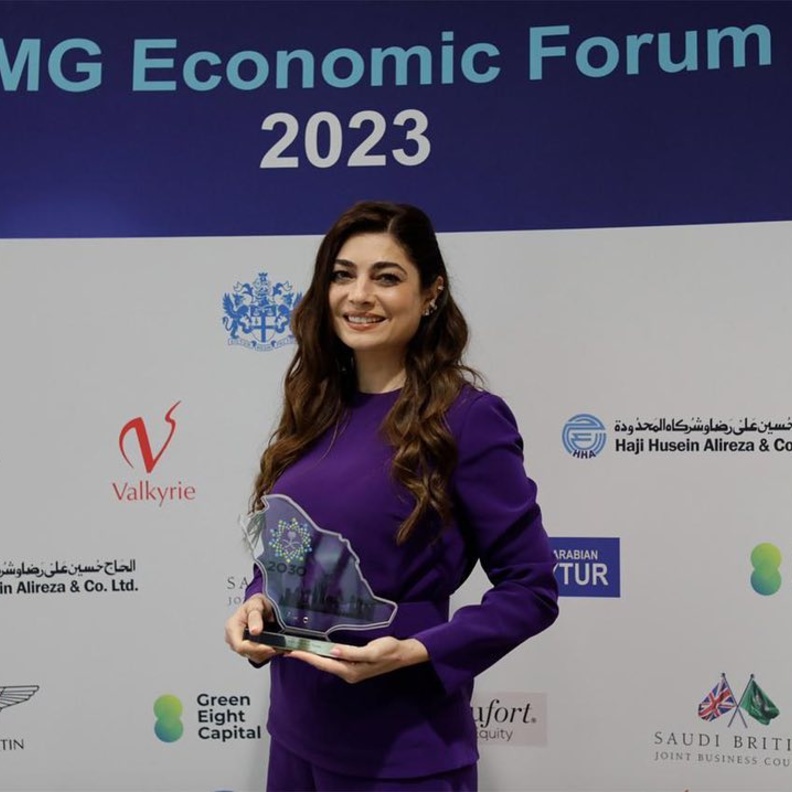 خطوة جديدة متميزة.. "هنيدة صيرفي" تشارك في المنتدى الاقتصادي الدولي "الرياض: مدينة المستقبل"