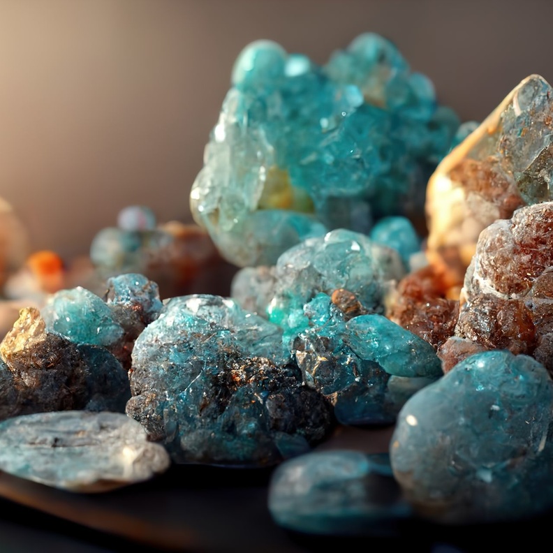 يتخطى عدد المعادن الفلورية الـ500