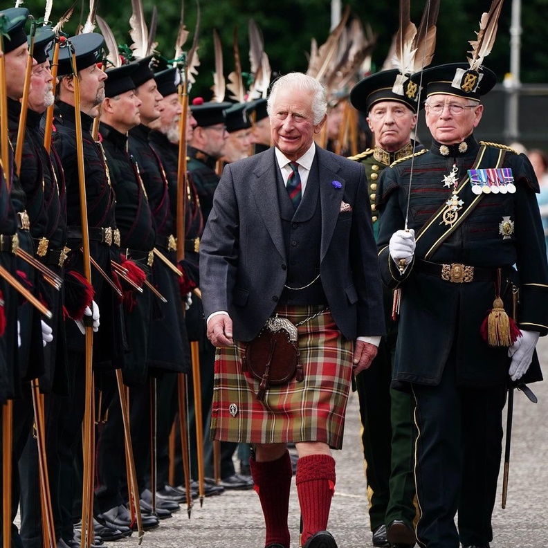 الملك تشارلز يتوج من جديد في اسكتلندا