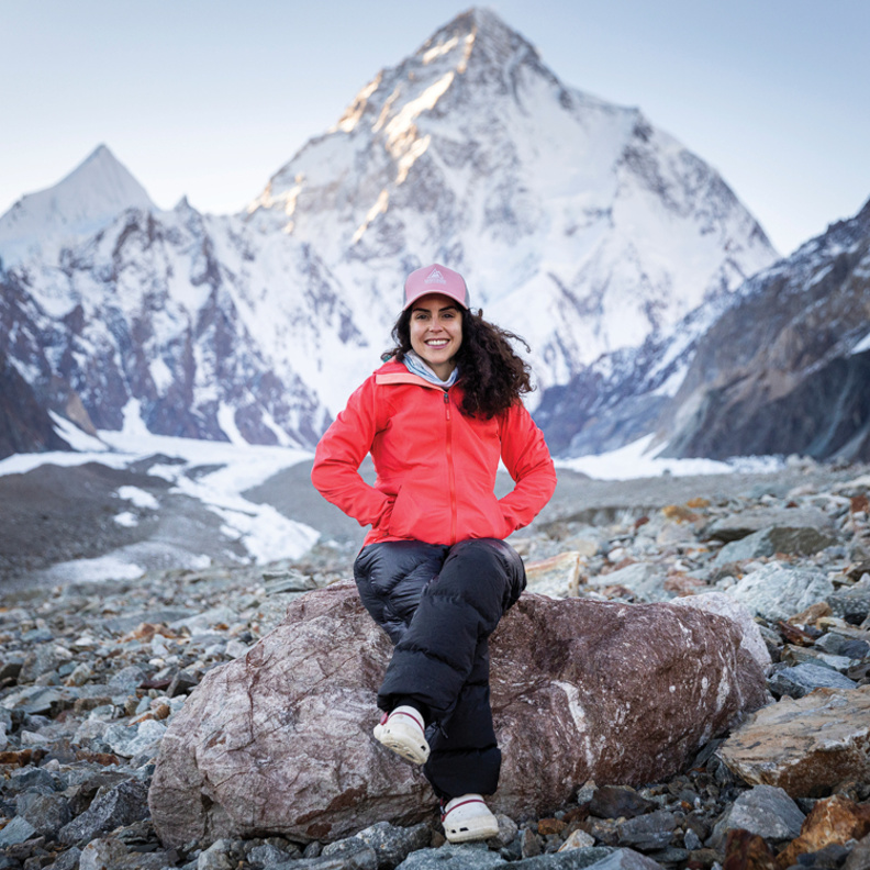 متسلقة جبال ومؤسسة MOVE