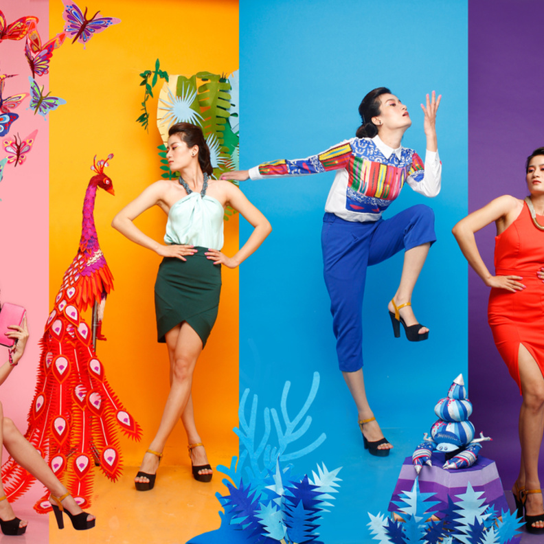 صورة بألوان الحياة المتنوعة 