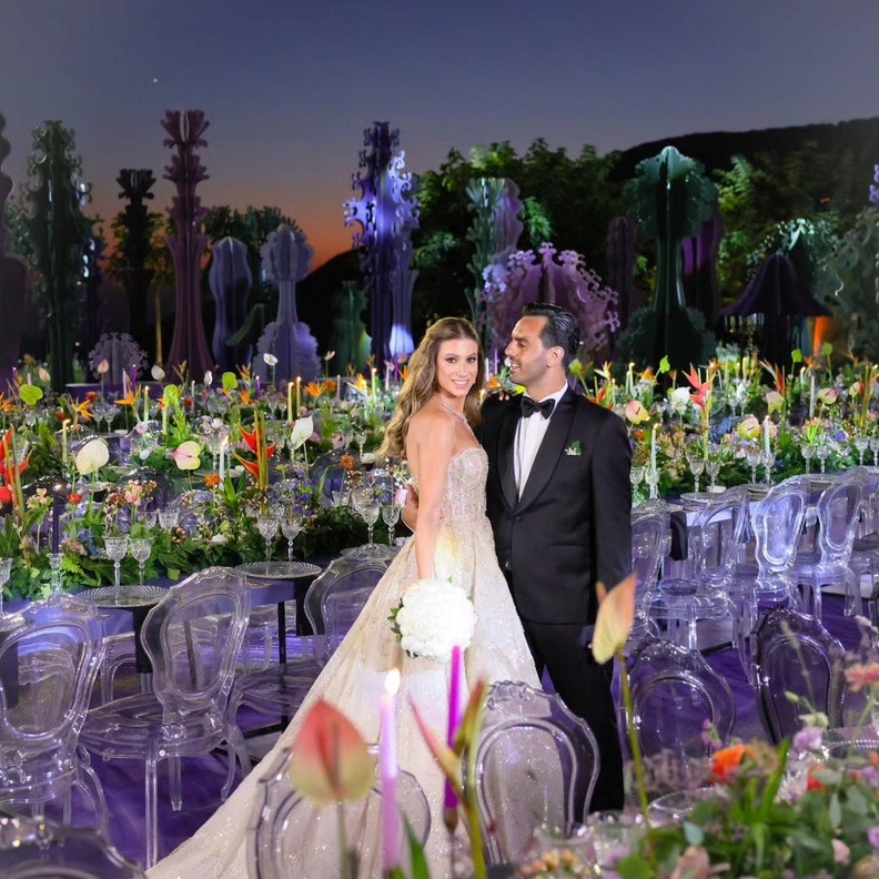 أجمل أعراس لبنانية لهذا الموسم..ديكورات خيالة من ألف ليلة وليلة