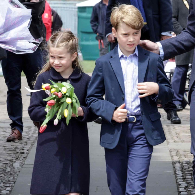 الأمير جورج والأميرة تشارلوت