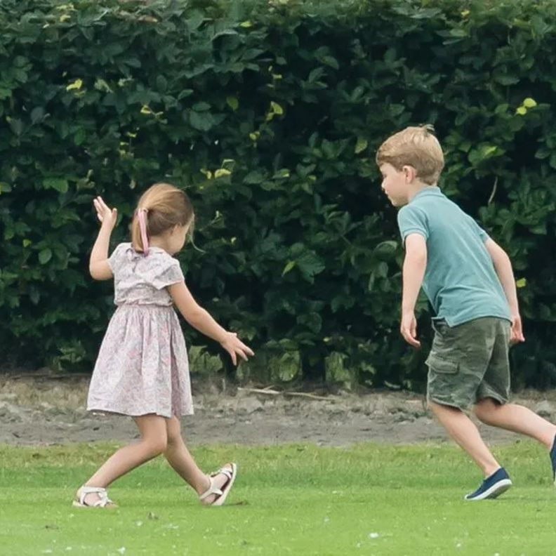 الأمير جورج والأميرة شارلوت