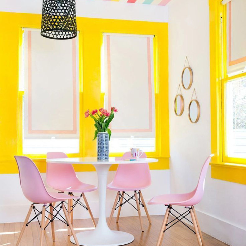 تصميم سقف غرفة طعام يلفت الأنظار