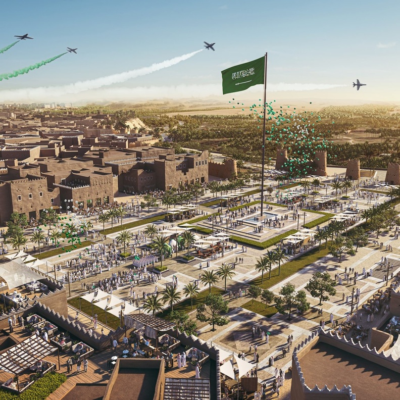 مشروع الدرعية يحصل على شهادة عالمية للاستدامة من المجلس الأمريكي للمباني الخضراء