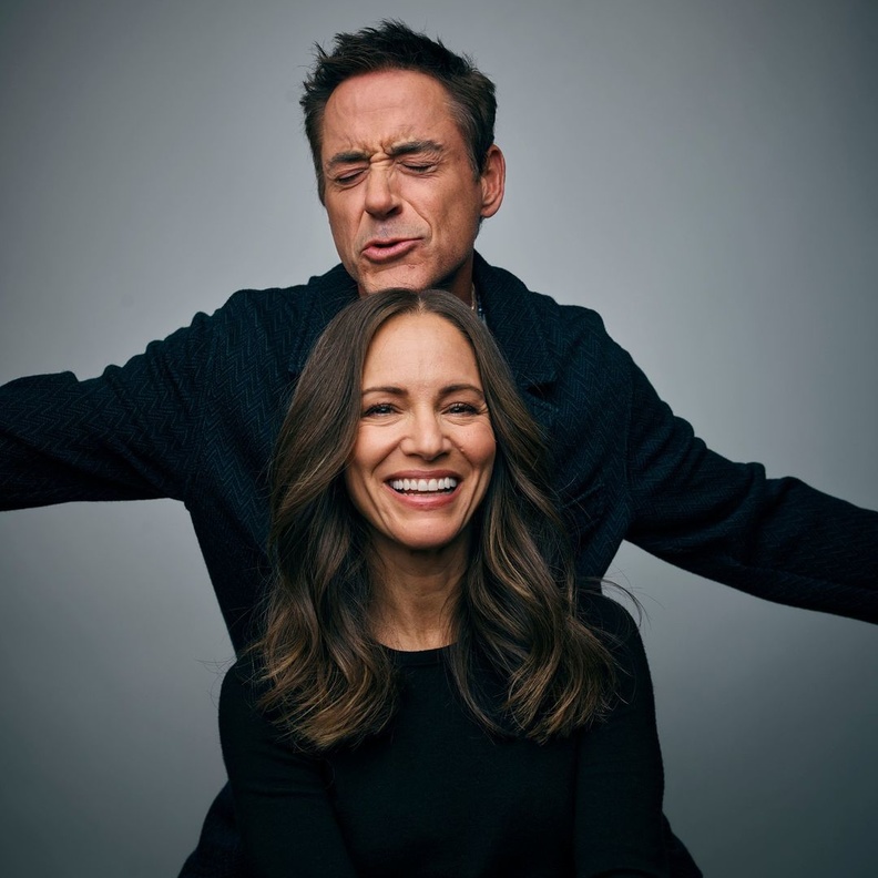  سوزان داوني وروبرت داوني