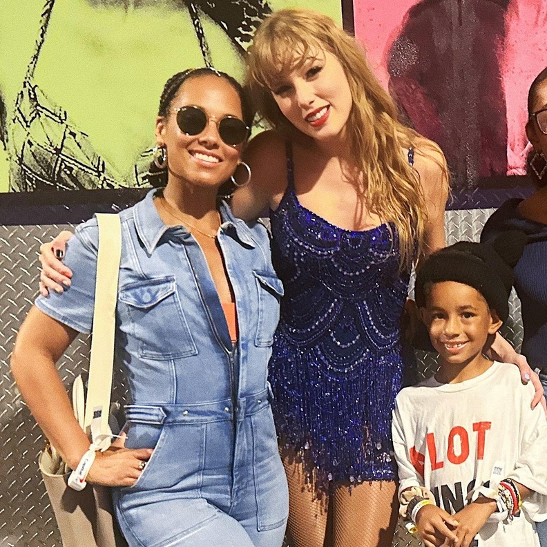 تايلور سويفت وأليشيا كيز