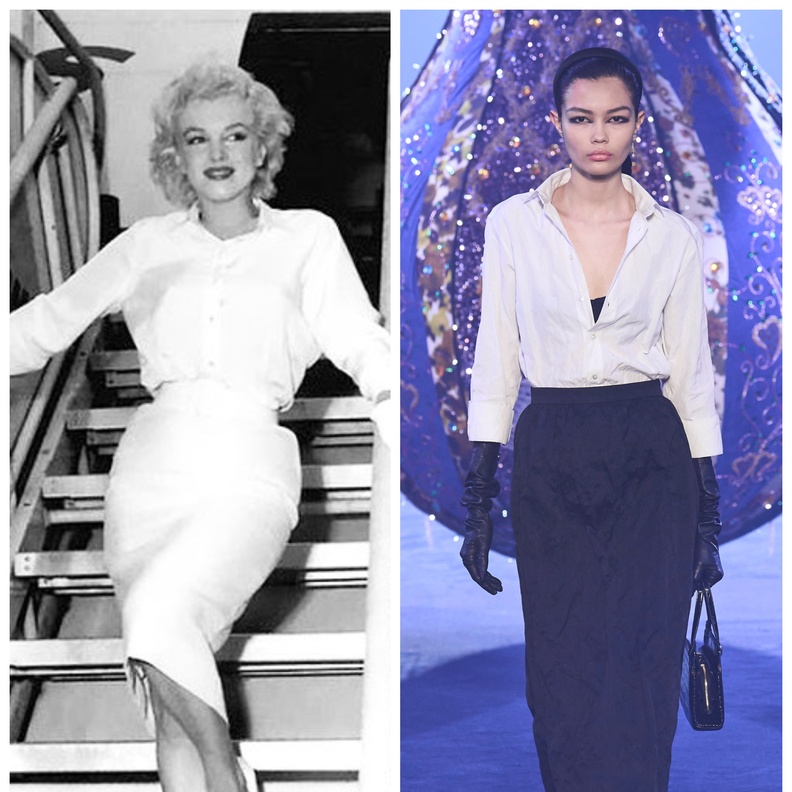 التنورة الـ Pencil اللباس الرسمي للمرأة القوية والمستقلة على مر الزمن