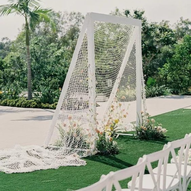 أجدد الأفكار الرائعة  لحفلات الزفاف لمحبي الرياضة