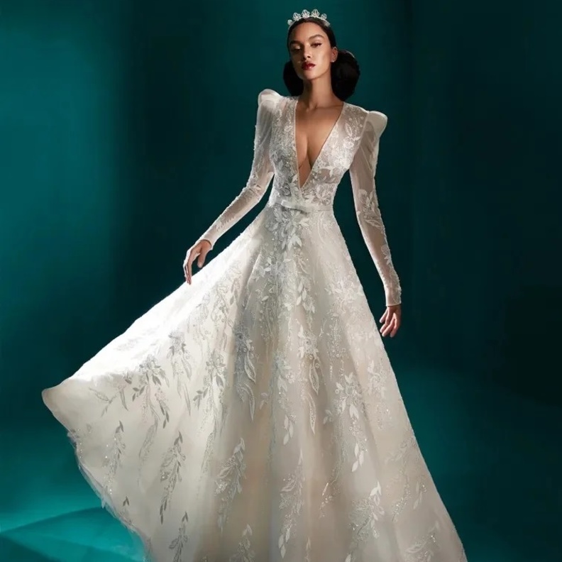 احزمة فساتين الزفاف@pronovias