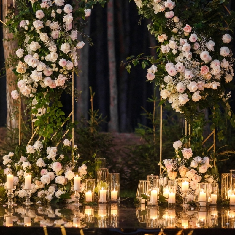 الورد الأبيض لتنسيقات زهور رائعة