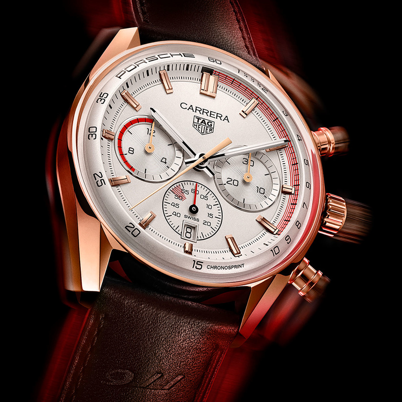 ساعة تاغ هوير كاريرا كرونوسبرينت بورشه الجديدة 