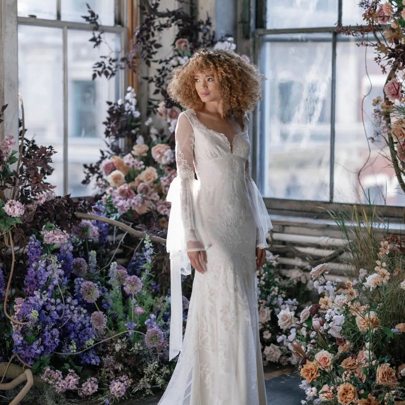 فساتين زفاف لعروس الخريف@clairepettibone