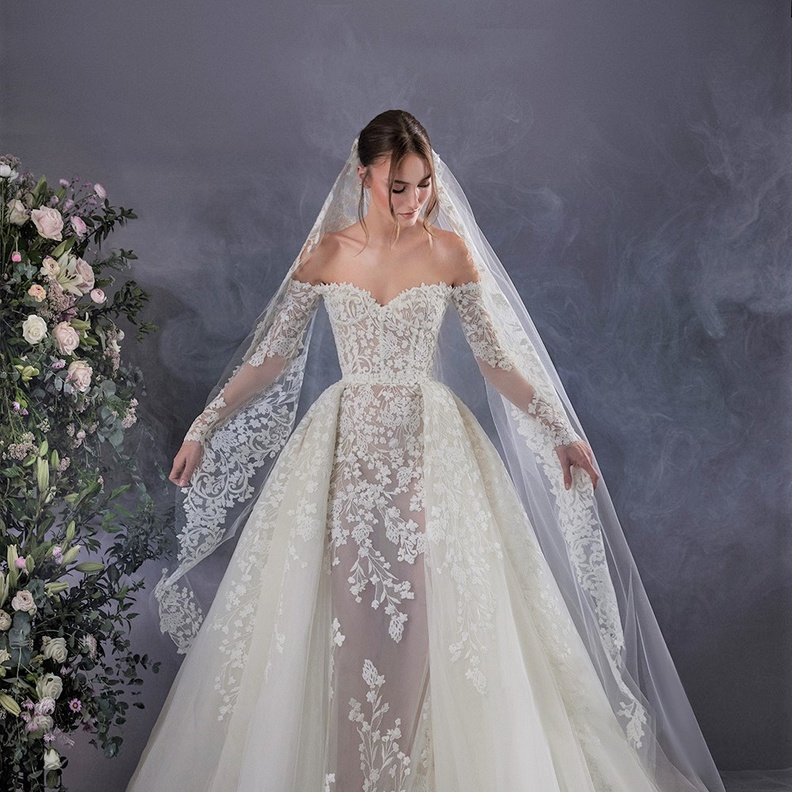 فساتين زفاف للساعة الرملية@zuhairmurad