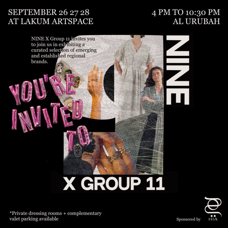 نخبة من العلامات الإقليمية المتنوعة في معرض NINE X GROUP 11 في مساحة "لكم" في الرياض