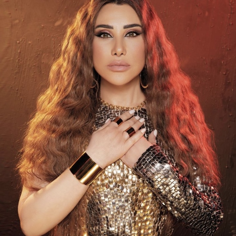 عملية تجميل الأنف خضعت لها نجوى كرم - صورة من صفحتها على انستغرام