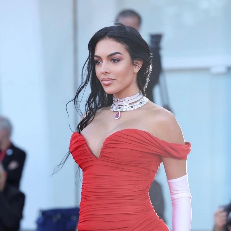 جورجينا رودريغز في مهرجان فينيسيا