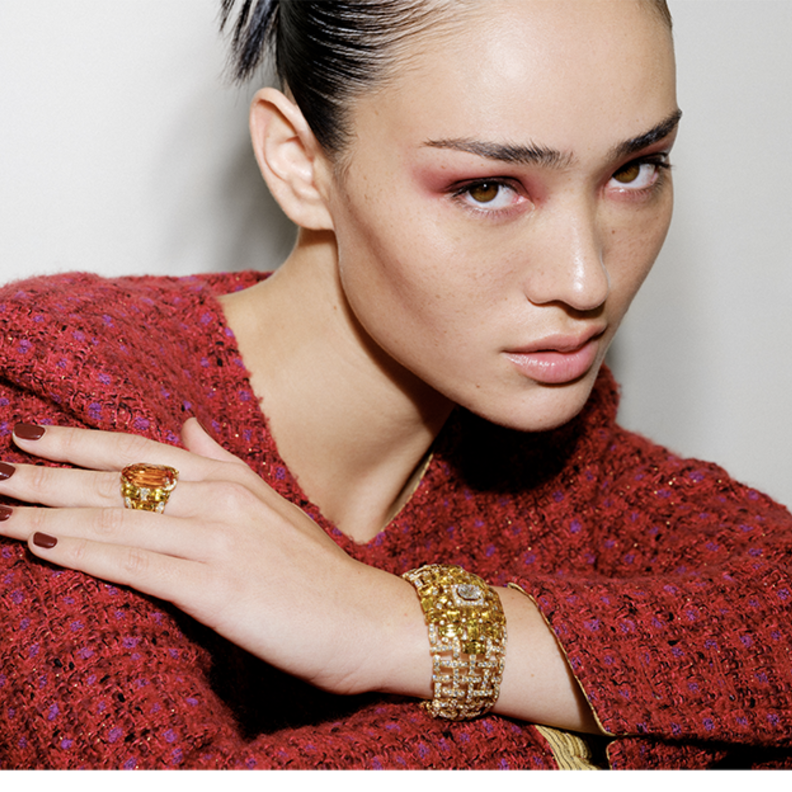 جلسة تصويرية خاصة مع "شانيل" بعنوان LUMINOUS & PRECIOUS