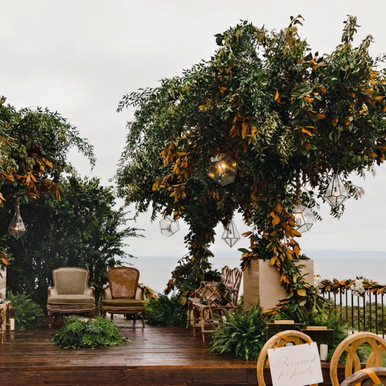 افكار تنظيم حفل زفاف متجدد وصديق للبيئة