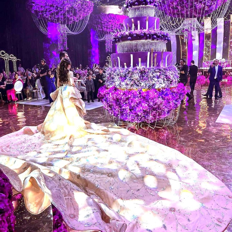 زفاف من أفخم الأعراس الروسية