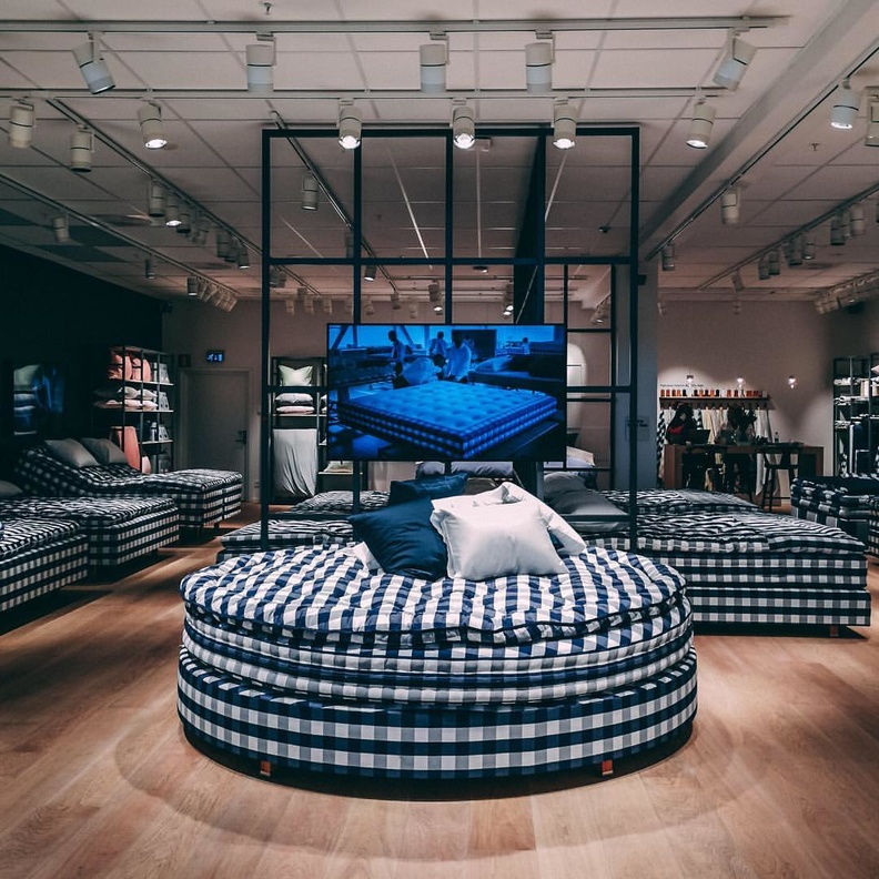 أحد متاجر علامة هاستنس  السويدية