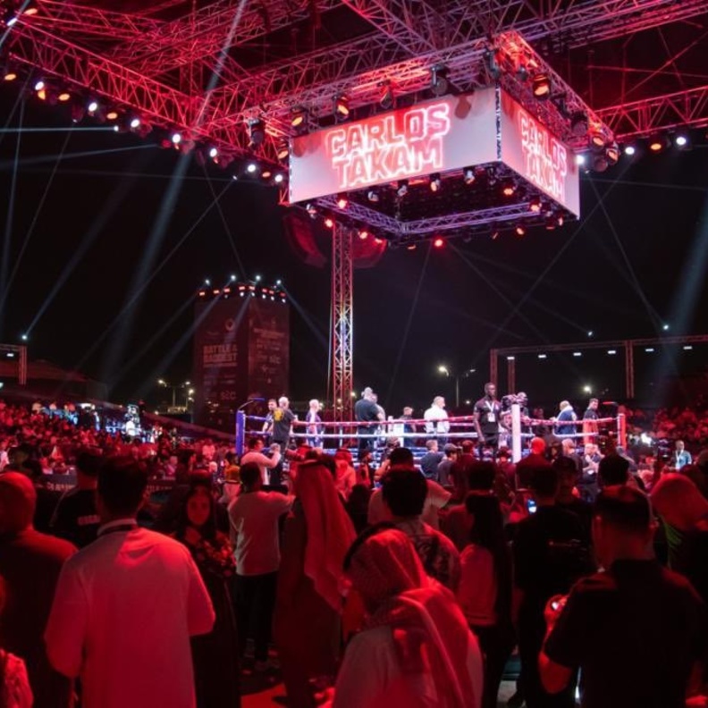 أجواء الحماس والإثارة تسيطر على الجماهير في انطلاق موسم الرياض 2023