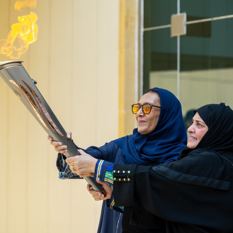 شعلة دورة الألعاب السعودية 2023 تواصل رحلتها في ربوع المملكة