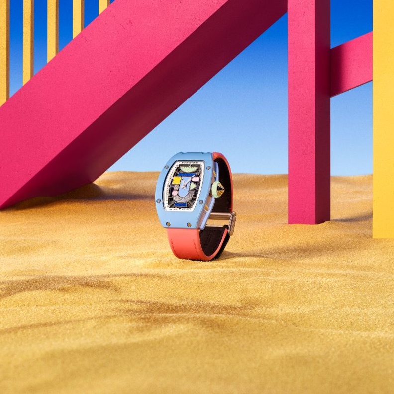 بهجة مشرقة هذا الخريف مع ساعات RM 07-01 Coloured Ceramics كلرد سيراميكس