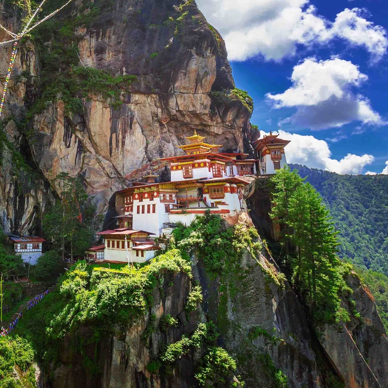 تاكتسانغ دزونغ Taktsang Dzong، بوتان