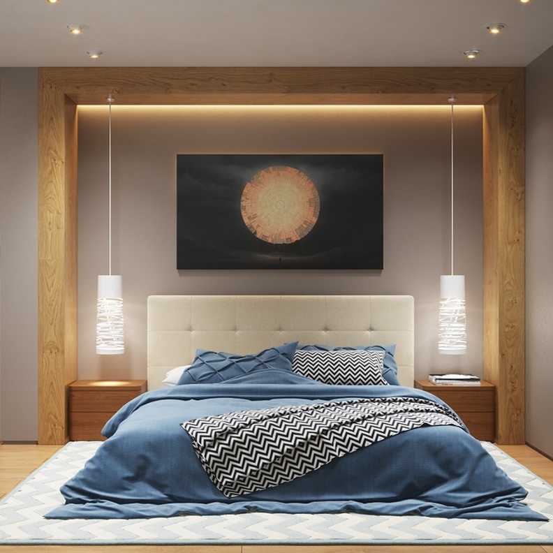 توزيع مثالي للإضاءة في غرف النوم