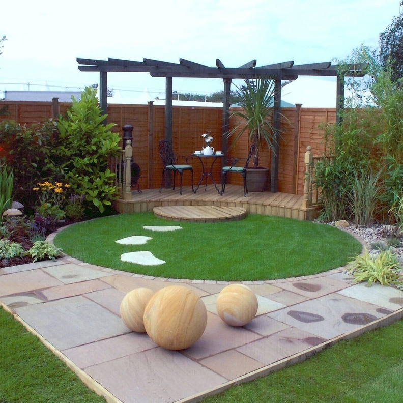 خيار رائع لأنواع النباتات المختلفة تصمم حديقة المنزل الخارجية