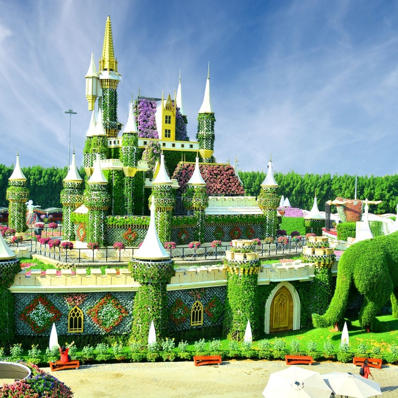 دبي ميراكل جاردن.. إليكم أجمل التجارب التي تنتظركم في أكبر حديقة للزهور الطبيعية بالعالم