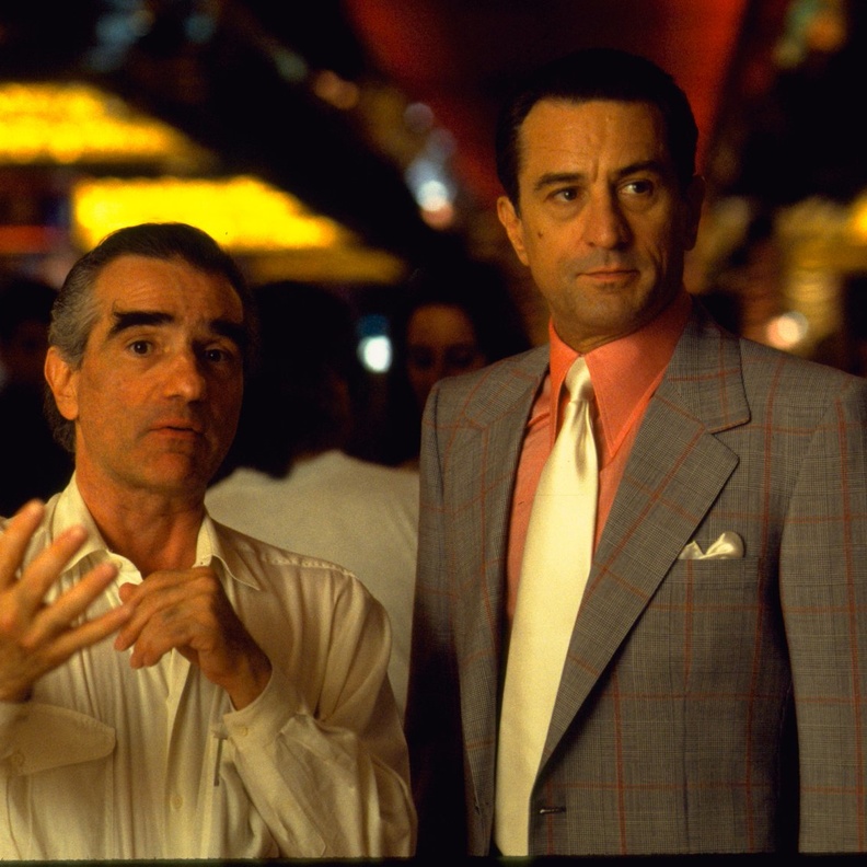 مارتن سكورسيزي وروبرت دي نيرو