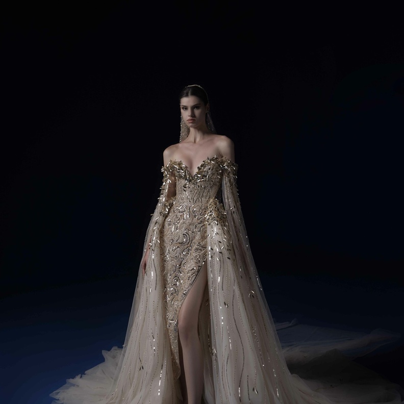 فساتين زفاف قصيرة@georgeshobeika