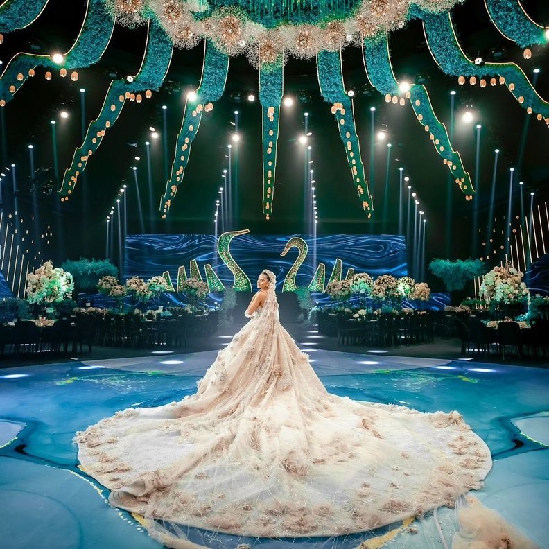 ديكورات أعراس فخمة تحكي قصصا خيالية من اعراس حقيقية