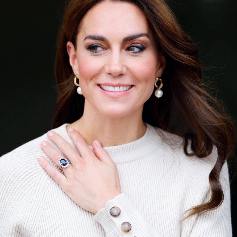 أقراط في متناول اليد من وحي كيت ميدلتون