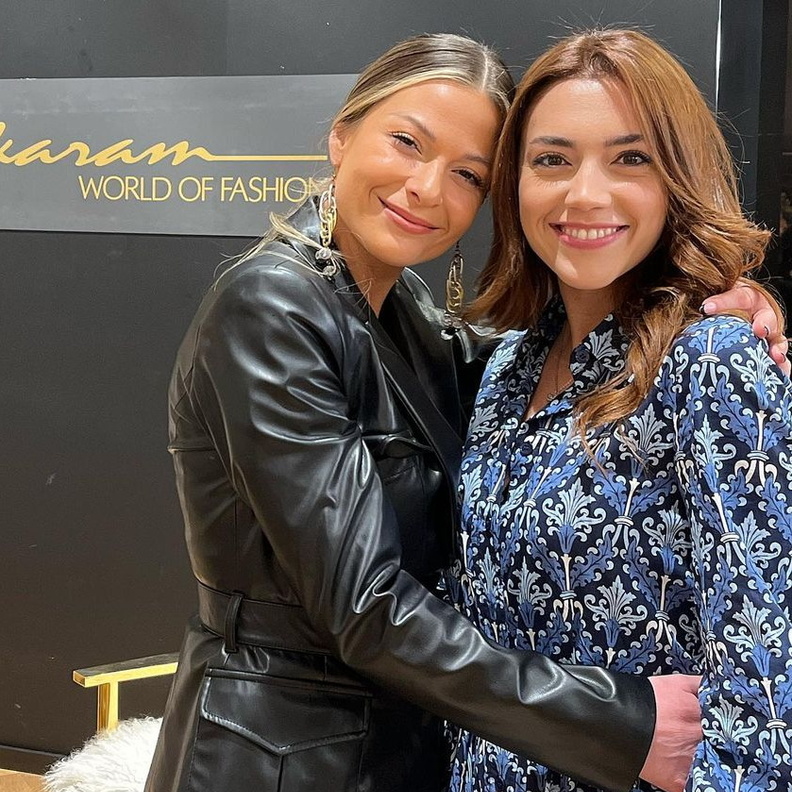 باميلا الكيك وستيفاني عطا الله بطلتيّ مسلسل كريستال