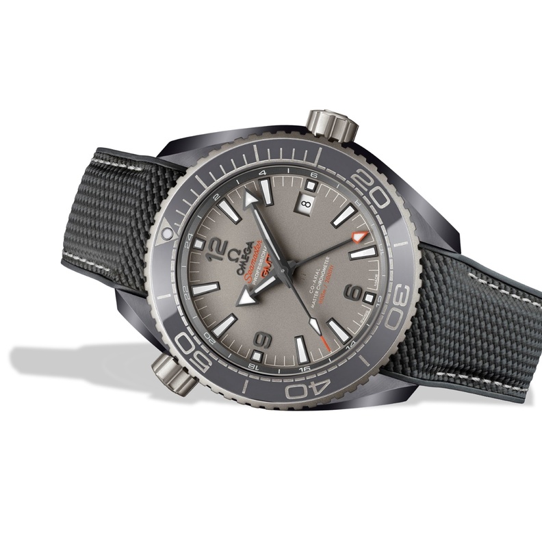 ساعة Seamaster Planet Ocean Dark Grey من أوميغا